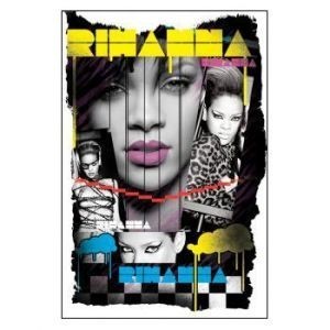 Rihanna (Drip Cloudy Montage) Poster