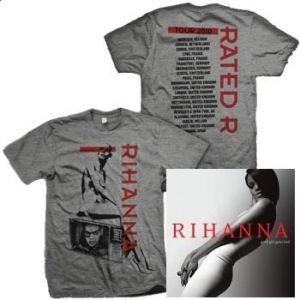  Rihanna (Good Girl Gone Bad CD + Mannequin T-Shirt) Bundle
