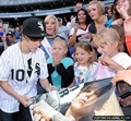 Appearances > 2010 > White Sox Game; (May 3rd) - justin-bieber photo
