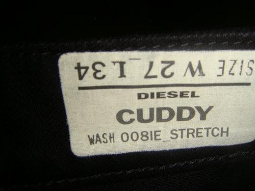 Diesel jeans named Cuddy!