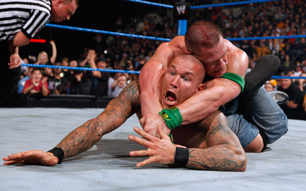 pictures of john cena and randy orton. John Cena vs. Randy Orton