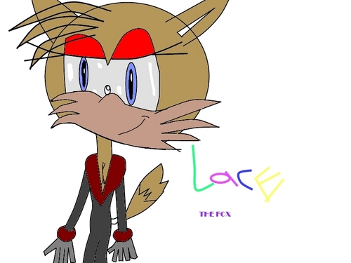 Lace the fox