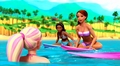 Mysterious Pink Hair, Breath Underwater, and a Talking Dolphin - barbie-in-mermaid-tale screencap