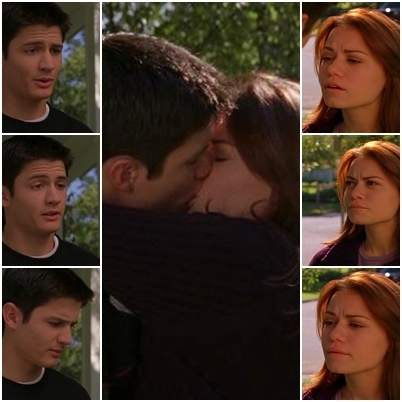 Naley's first kiss <3