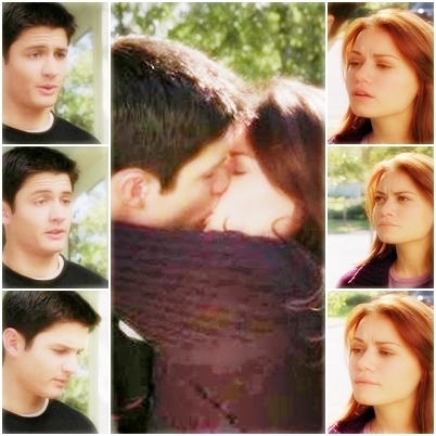  Naley's first চুম্বন <3
