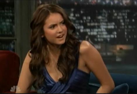  Nina Dobrev on The Late tampil with Jimmy Felton May 5