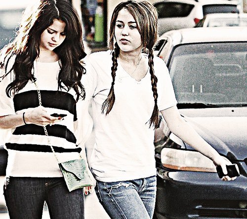  miley and sel