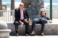 07/05/2010 - David and Evan filming Cali at venice Beach - californication photo