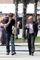 07/05/2010 - David and Evan filming Cali at venice Beach - californication photo