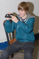 Justin Bieber  recording with a camera - justin-bieber photo