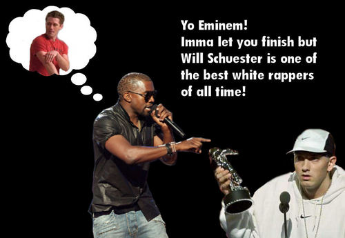 Kanye loves Will rapping!