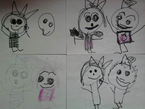 My Four Year Old Sister, The Craziest DxC Fan Art Creator! 