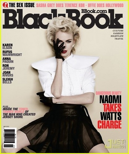 Naomi Watts Covers 'BlackBook' May 2010