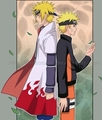 Naruto and Minato - naruto photo