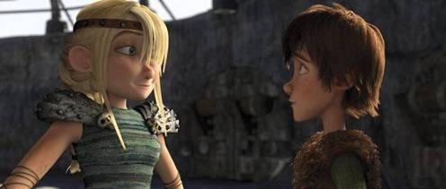 Astrid and Hiccup