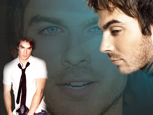 Ian Somerhalder {MY first wallpaper made by me!}