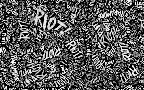 Riot! Different colored wallpapers 