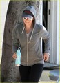 Scarlett Johansson Makes A Run For It - scarlett-johansson photo