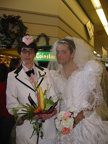  Vicki & Misha renew their vows @Albertsons
