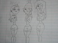 justin duncan and z as girls - total-drama-island photo