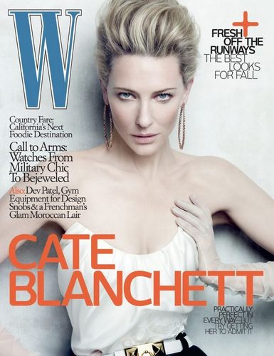  Cate Blanchett covers W Magazine June 2010