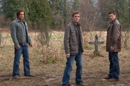 Dean, Adam/Michael & Sam/Lucifer