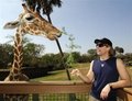 John and giraffe - bon-jovi photo