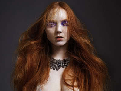 Lily Cole by Mario Sorrenti