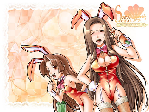  Seira & Sara Sexy Bunny