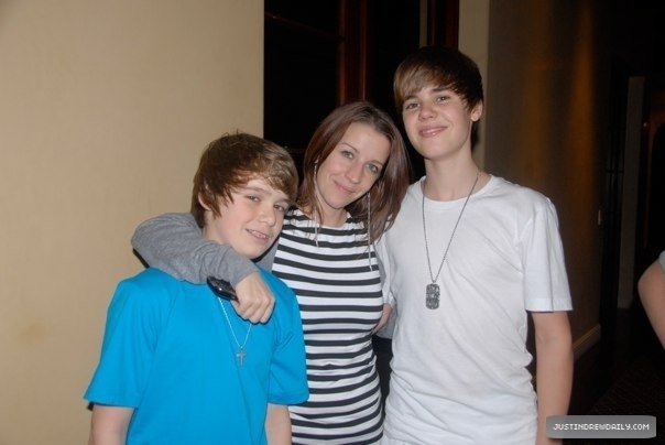 justin bieber little brother christian. Page official justin only one