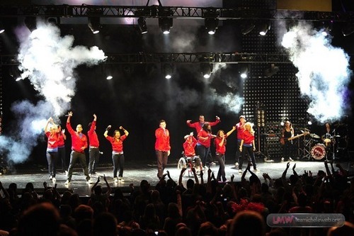  Glee concerto IN UNIVERSAL CITY, CA - MAY 20, 2010