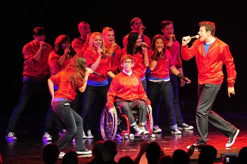  Glee konsert IN UNIVERSAL CITY, CA - MAY 20, 2010