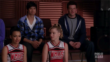 Glee - 1x19 - Dream On Gifs