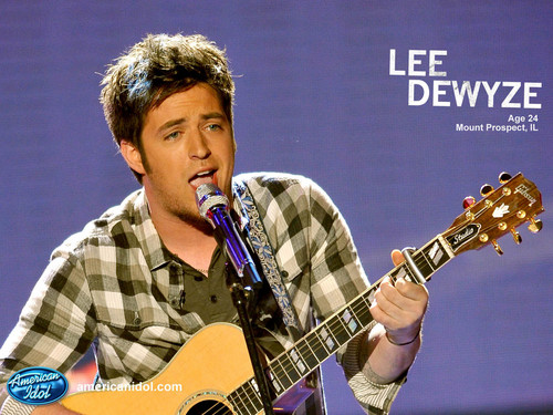 Lee American Idol Top 4 Wallpaper! (Kiss From A Rose)