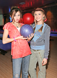 Miley and Lily