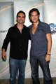 Nestor Carbonell and Henry Ian Cusik et ABC Summer Press Junket - lost photo