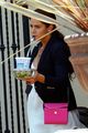 Nikki Reed Leaving for Airport with Lunch  - twilight-series photo