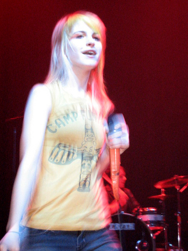  Paramore live 2007