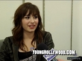 Young Hollywood Interview at the Citadel Outlets - demi-lovato screencap