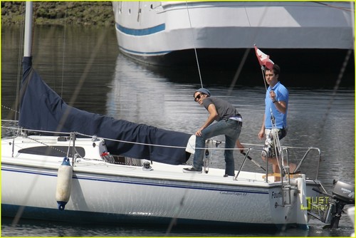 Zac Filming in Vancouver