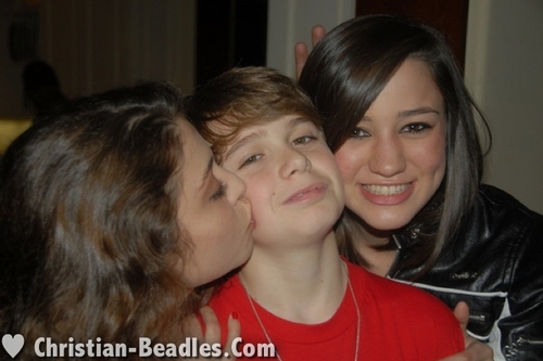 christian Beadles & Friends at Justin Bieber's 16th Bday