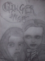 hand drawn ginger snaps - horror-movies fan art