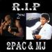 mj and 2pac - michael-jackson icon