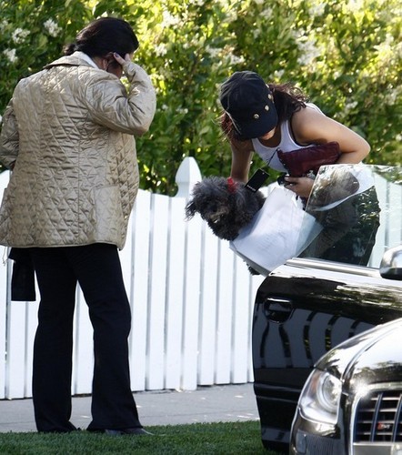 Actress Vanessa seen leaving a dog park in LA (May 21st 2010)