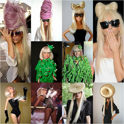 Gaga like a barbie