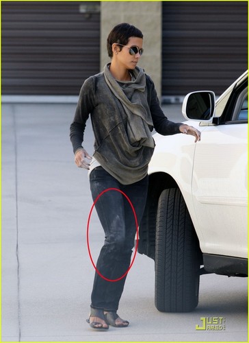Halle Berry Gets Down And Dirty