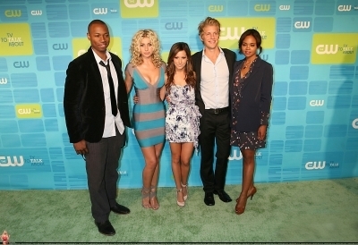 Hellcats main cast at The CW Upfronts