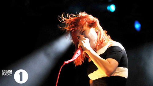 Paramore at Radio 1's Big Weekend 2010
