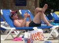 Peter Facinelli goes shirtless with his bikini-clad wife Jennie while a Romatic Mexican vacation - twilight-series photo