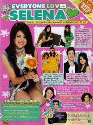 Selena Gomez in magazine